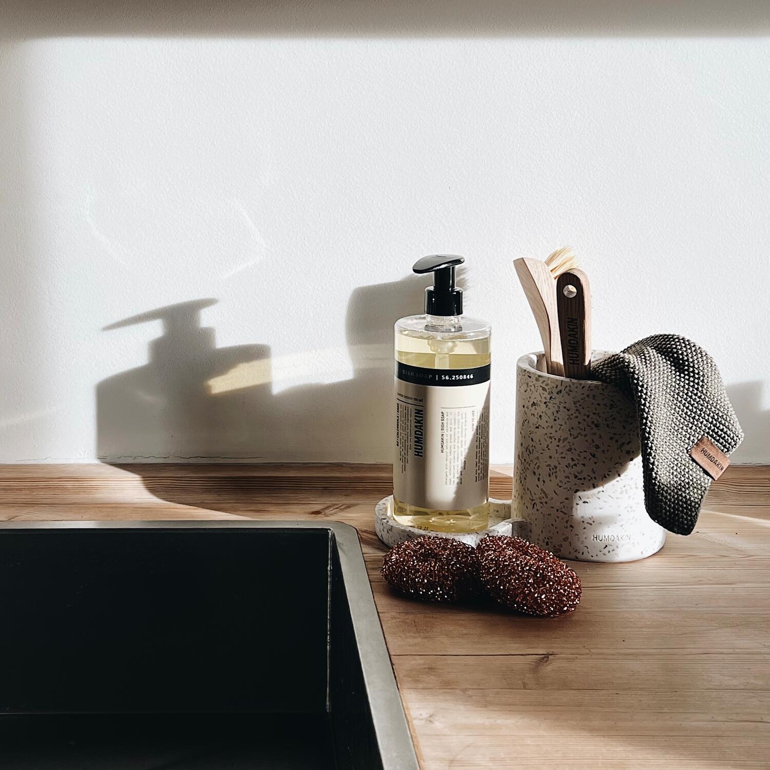 Terrazzo opvaskeholder, lille - neutral